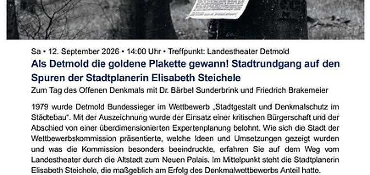 Wanderung auf der geplanten Südumgehung mit Uwe Feist und Mitgliedern des Stadtgeschichtlichen Projekts