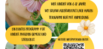 SoLaWiesenkinder auf dem Acker der Solawi Ackervielfalt in Lage Hagen
