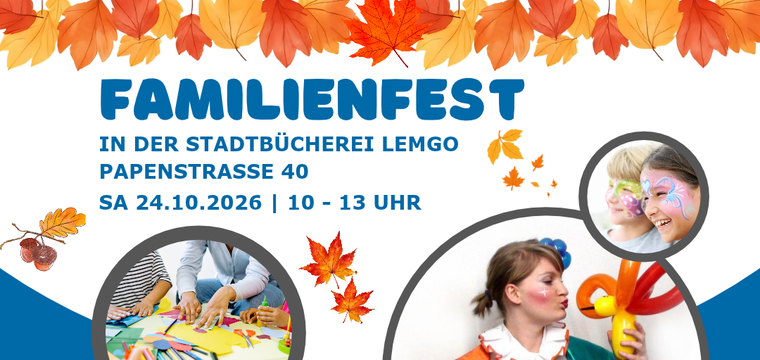 Familienfest in der Stadtbücherei Lemgo