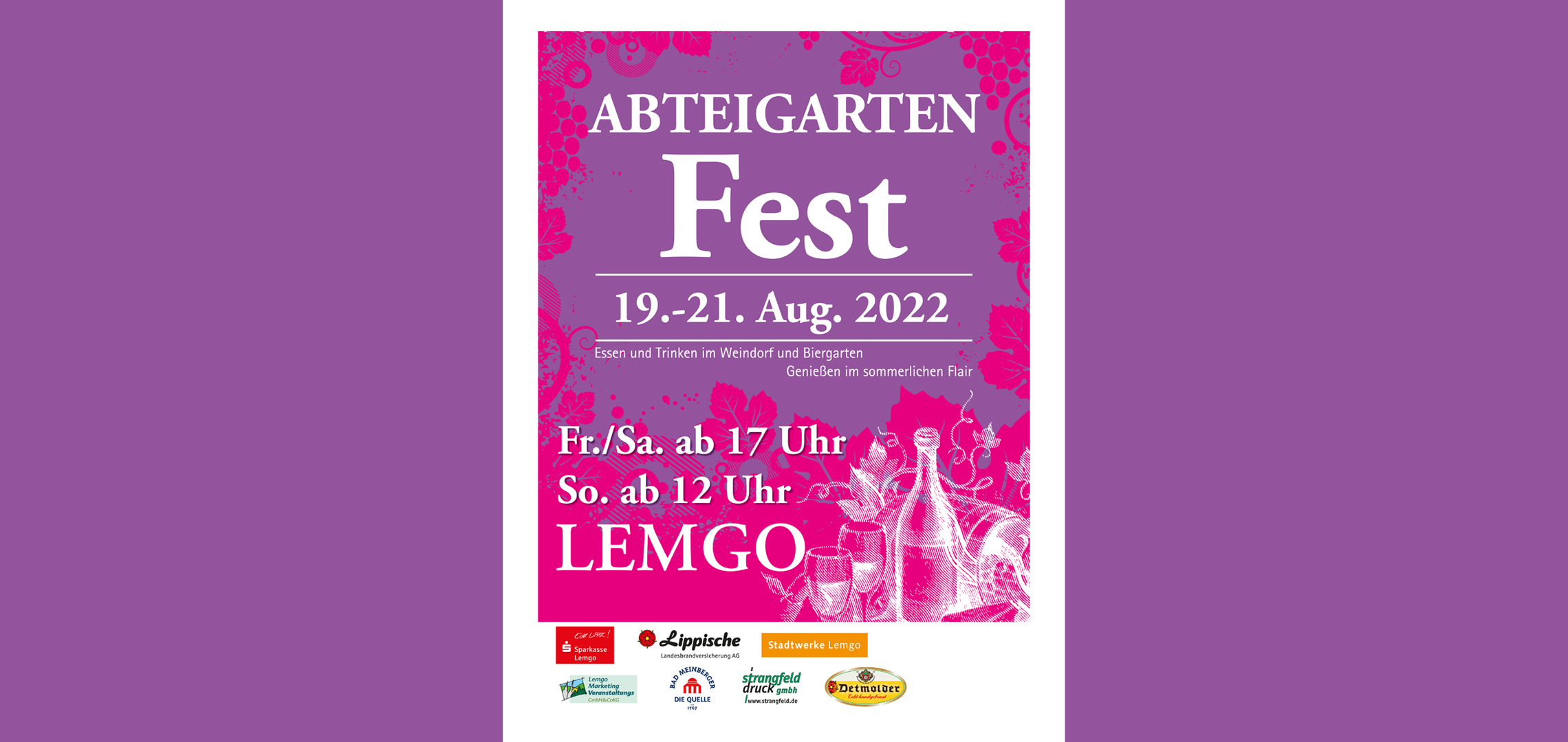 Abteigarten-Fest